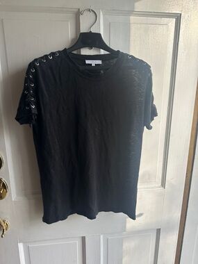 IRO Black Knit Tee